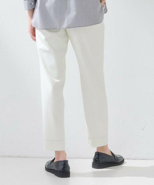 INDIVI / インディヴィ パンツ | 【褒められパンツ/高ストレッチ】タックテーパードパンツ | 詳細7