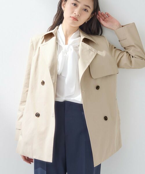 INDIVI / インディヴィ トレンチコート | 【撥水/UVケア】名品トレンチコート | 詳細2