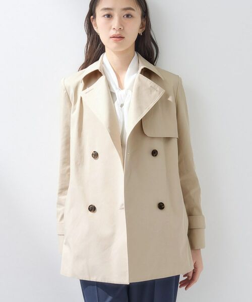 INDIVI / インディヴィ トレンチコート | 【撥水/UVケア】名品トレンチコート | 詳細3