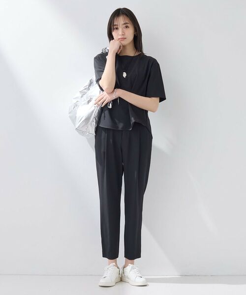 INDIVI / インディヴィ パンツ | 【SETUP可能】エアリーテーパードパンツ | 詳細4