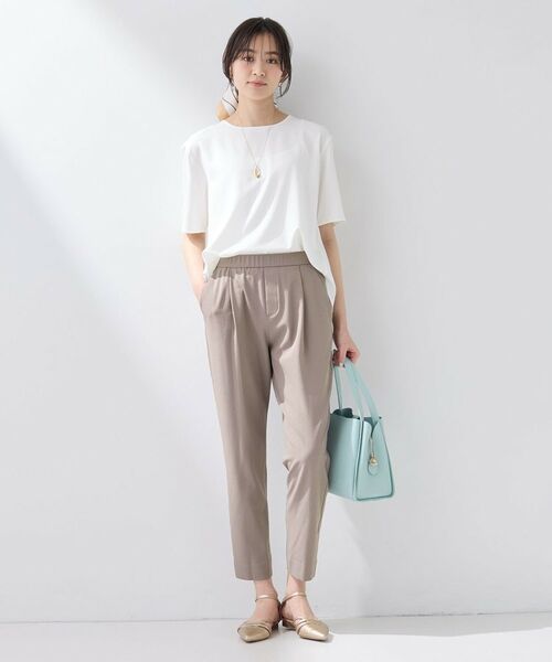 INDIVI / インディヴィ パンツ | 【SETUP可能】エアリーテーパードパンツ | 詳細8