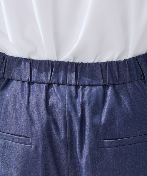 INDIVI / インディヴィ パンツ | 【デニム調素材】きれいめワイドパンツ | 詳細10