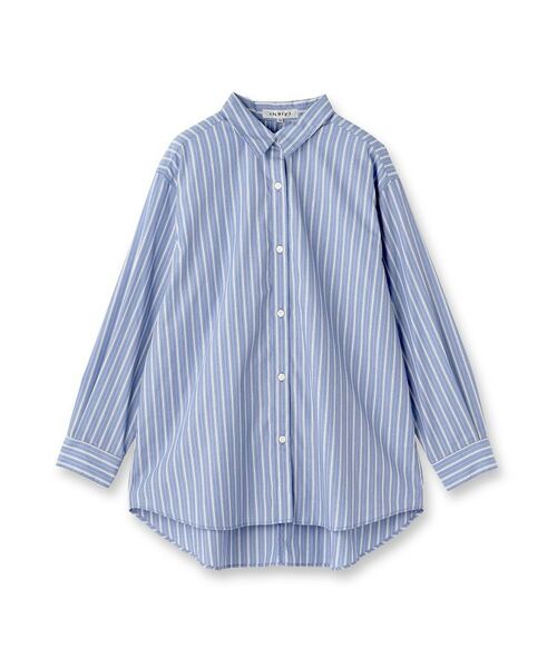 INDIVI / インディヴィ シャツ・ブラウス | 【羽織りとしても活躍】ベーシックレギュラーシャツ | 詳細1