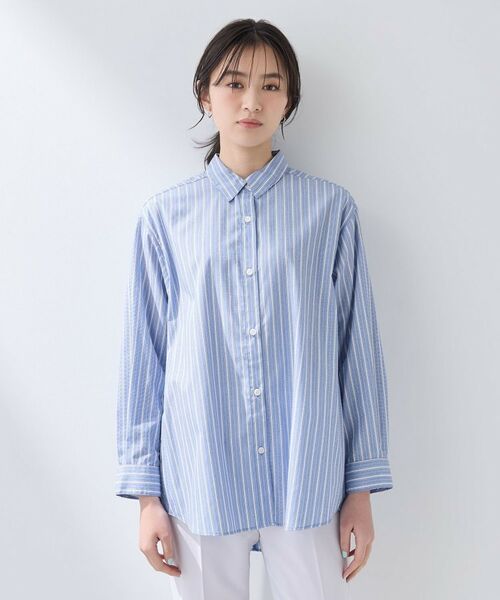 INDIVI / インディヴィ シャツ・ブラウス | 【羽織りとしても活躍】ベーシックレギュラーシャツ | 詳細18