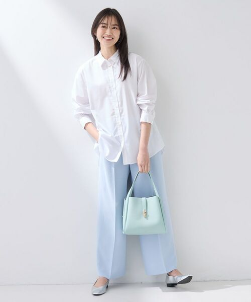 INDIVI / インディヴィ シャツ・ブラウス | 【羽織りとしても活躍】ベーシックレギュラーシャツ | 詳細4