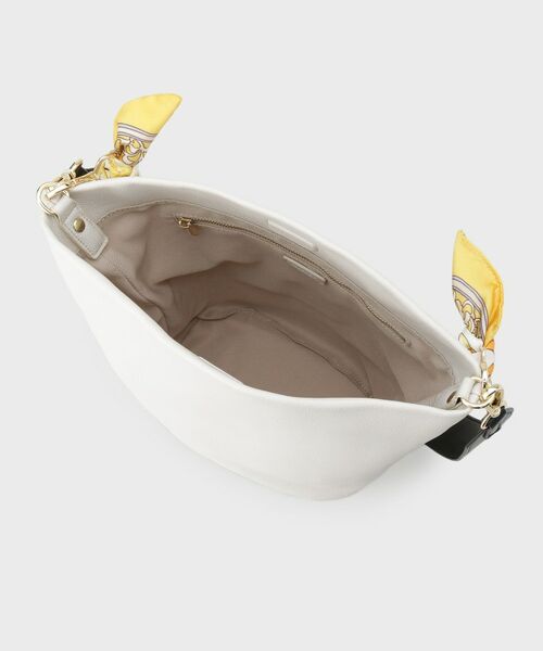 INDIVI / インディヴィ ハンドバッグ | 【ハンドル2WAY／A4収納】スカーフハンドル バケツバッグ | 詳細11