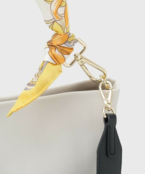 INDIVI / インディヴィ ハンドバッグ | 【ハンドル2WAY／A4収納】スカーフハンドル バケツバッグ | 詳細15