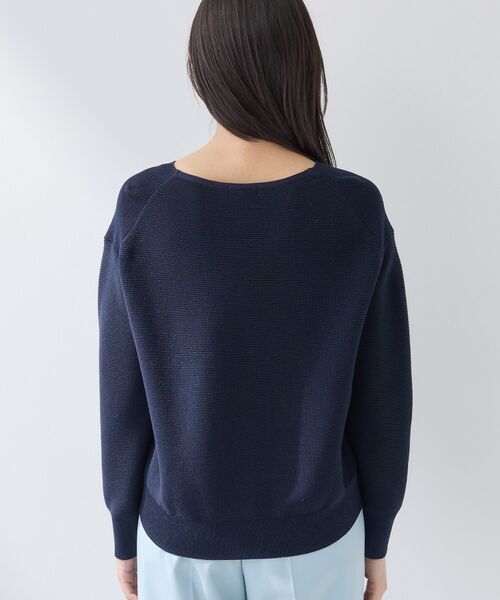 INDIVI / インディヴィ ニット・セーター | 【洗える／軽量】きらめきVネックニット | 詳細21