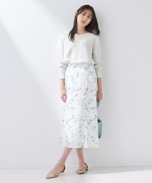 INDIVI / インディヴィ ニット・セーター | 【洗える／軽量】きらめきVネックニット | 詳細4