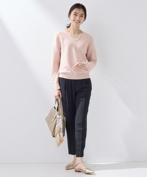 INDIVI / インディヴィ ニット・セーター | 【洗える／軽量】きらめきVネックニット | 詳細8