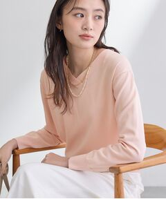 INDIVI / インディヴィ ニット・セーター | 【シルク混】きれいめVネックニット