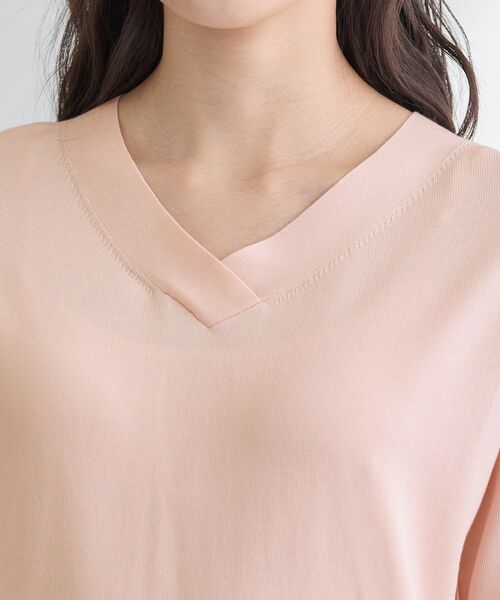 INDIVI / インディヴィ ニット・セーター | 【シルク混】きれいめVネックニット | 詳細17