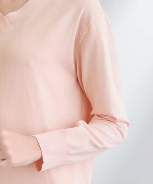 INDIVI / インディヴィ ニット・セーター | 【シルク混】きれいめVネックニット | 詳細18