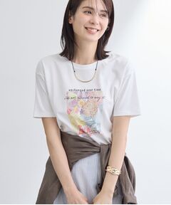 INDIVI / インディヴィ Tシャツ | 【UVケア／選べるグラフィック】スムースジャージグTシャツ