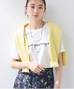 INDIVI / インディヴィ Tシャツ | 【UVケア／選べるグラフィック】スムースジャージグTシャツ