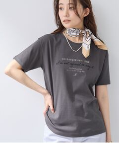 INDIVI / インディヴィ Tシャツ | 【UVケア／選べるグラフィック】スムースジャージグTシャツ