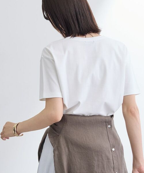 INDIVI / インディヴィ Tシャツ | 【UVケア／選べるグラフィック】スムースジャージグTシャツ | 詳細15