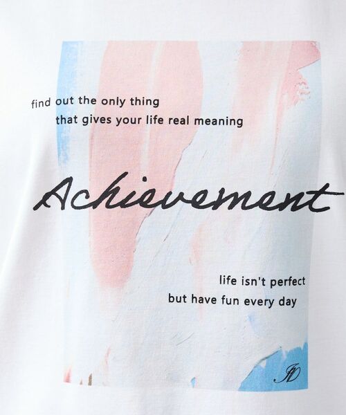 INDIVI / インディヴィ Tシャツ | 【UVケア／選べるグラフィック】スムースジャージグTシャツ | 詳細21