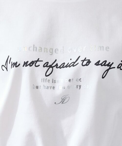 INDIVI / インディヴィ Tシャツ | 【UVケア／選べるグラフィック】スムースジャージグTシャツ | 詳細29