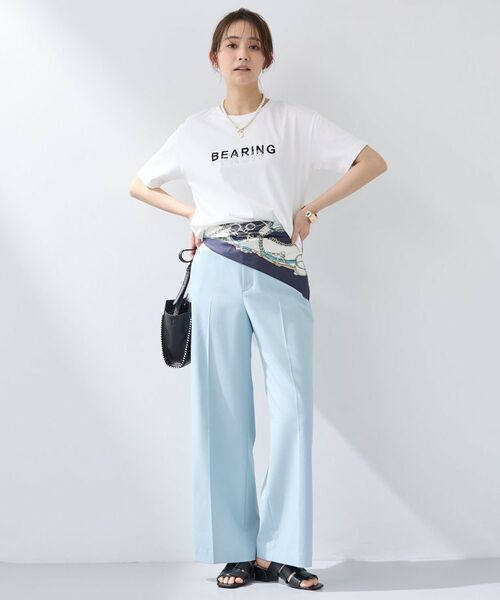 INDIVI / インディヴィ Tシャツ | 【UVケア／選べるグラフィック】スムースジャージグTシャツ | 詳細4