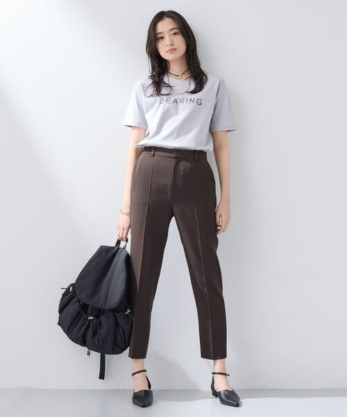 INDIVI / インディヴィ Tシャツ | 【UVケア／選べるグラフィック】スムースジャージグTシャツ | 詳細7