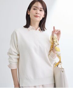 INDIVI / インディヴィ ニット・セーター | 【洗える／キレイ色】体型カバー無縫製ニット