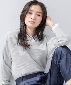 INDIVI / インディヴィ ニット・セーター | 【洗える／キレイ色】体型カバー無縫製ニット