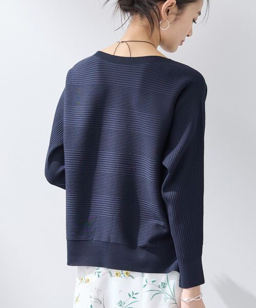 INDIVI / インディヴィ ニット・セーター | 【洗える/キレイ色】体型カバー無縫製ニット | 詳細19