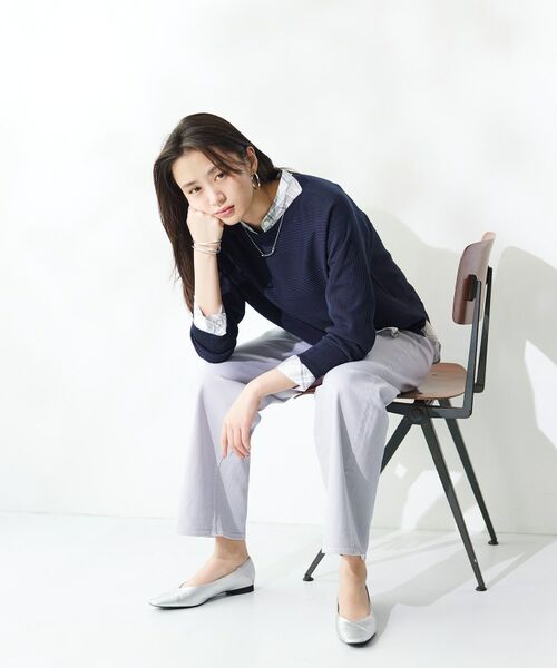 INDIVI / インディヴィ ニット・セーター | 【洗える／キレイ色】体型カバー無縫製ニット | 詳細29