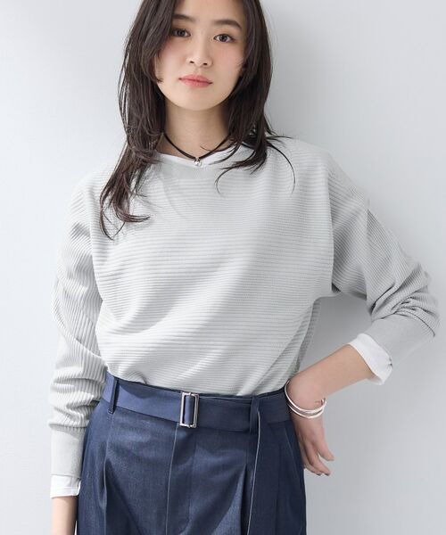 INDIVI / インディヴィ ニット・セーター | 【洗える/キレイ色】体型カバー無縫製ニット | 詳細6