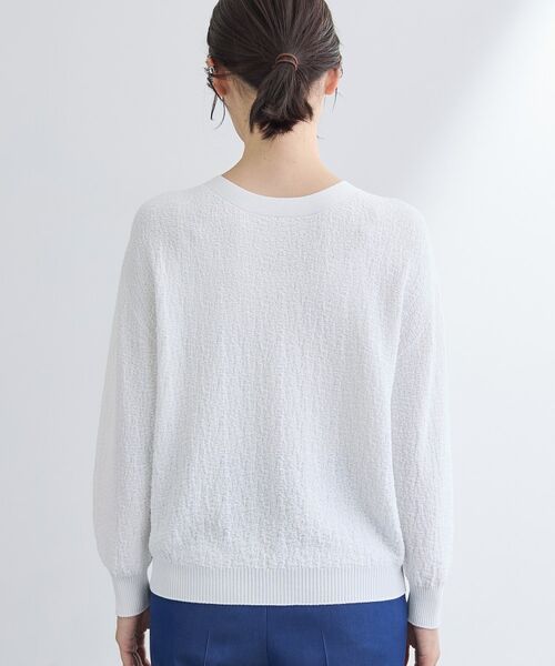 INDIVI / インディヴィ カーディガン・ボレロ | 【前後2WAY／洗える】凹凸編地カーディガンニット | 詳細17