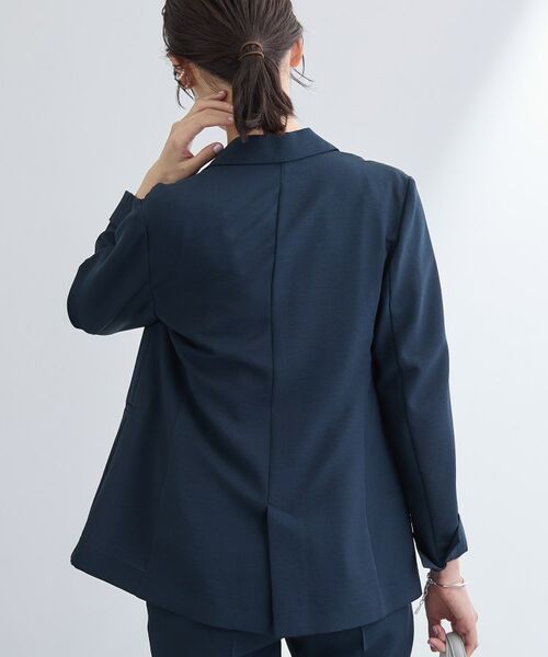INDIVI / インディヴィ テーラードジャケット | 【洗える/UVケア/麻調】シングルジャケット | 詳細11