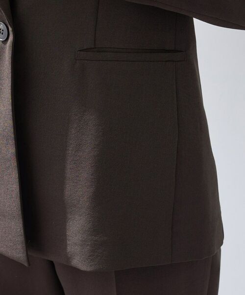 INDIVI / インディヴィ テーラードジャケット | 【洗える／UVケア／麻調】シングルジャケット | 詳細26