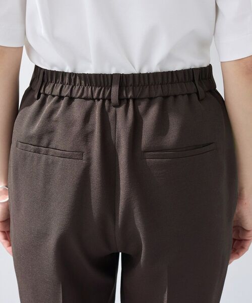INDIVI / インディヴィ パンツ | 【洗える／UVケア／麻調】テーパードパンツ | 詳細22