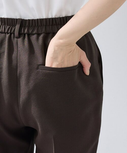 INDIVI / インディヴィ パンツ | 【洗える／UVケア／麻調】テーパードパンツ | 詳細24