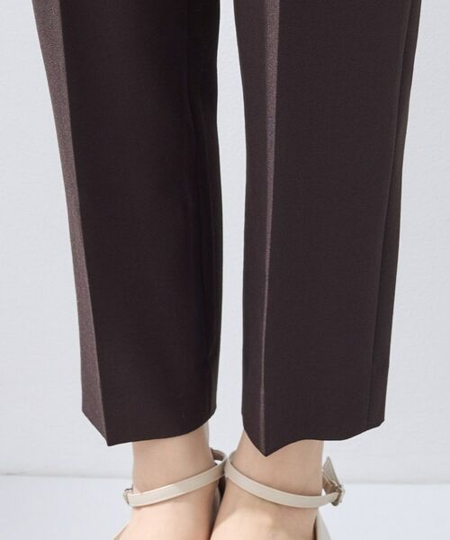 INDIVI / インディヴィ パンツ | 【洗える／UVケア／麻調】テーパードパンツ | 詳細25