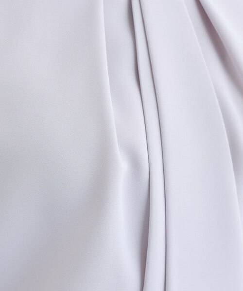 INDIVI / インディヴィ シャツ・ブラウス | 【洗える/UVケア】ストライプ柄&無地 ボウタイ風 半袖ブラウス | 詳細21