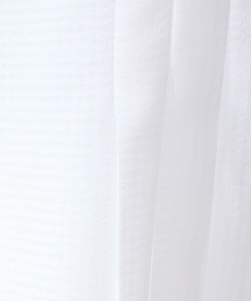 INDIVI / インディヴィ シャツ・ブラウス | 【洗える/大人シアー】タックプリーツ7分袖ブラウス | 詳細5