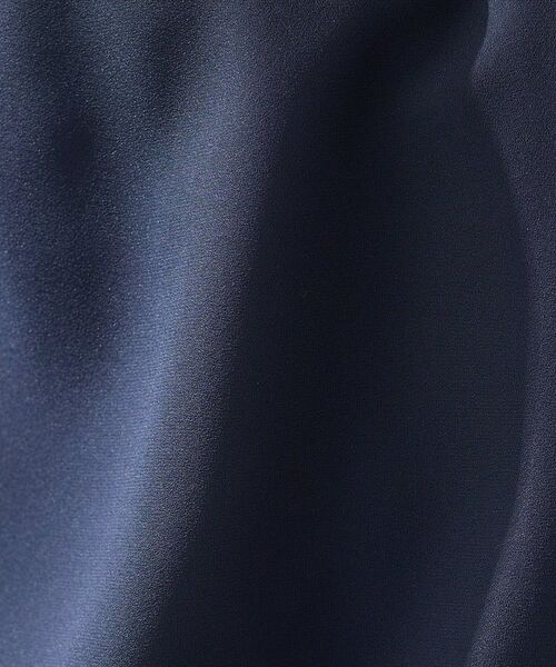 INDIVI / インディヴィ シャツ・ブラウス | 【洗える/UVケア】幾何学柄&無地 タックVネック 半袖ブラウス | 詳細9