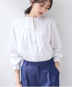 INDIVI / インディヴィ シャツ・ブラウス | 【トレンド】フリル衿シャツブラウス