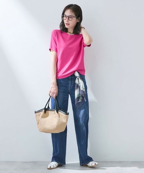 INDIVI / インディヴィ ニット・セーター | 【洗える】ガーター編みVネックニットT | 詳細16