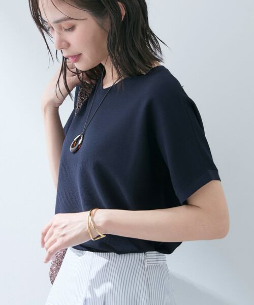 INDIVI / インディヴィ ニット・セーター | 【洗える】ガーター編みVネックニットT | 詳細19