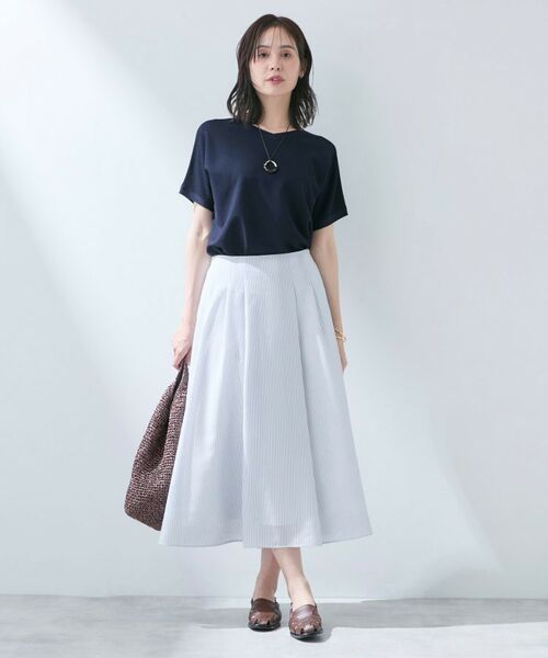 INDIVI / インディヴィ ニット・セーター | 【洗える】ガーター編みVネックニットT | 詳細20