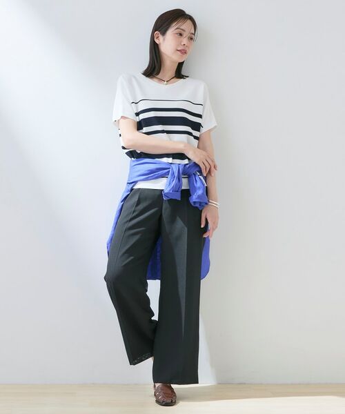 INDIVI / インディヴィ ニット・セーター | 【洗える】ガーター編みVネックニットT | 詳細28