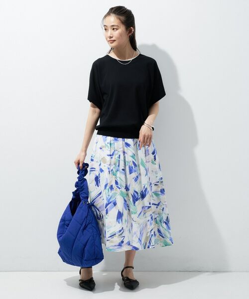 INDIVI / インディヴィ ニット・セーター | 【洗える／コットン】ドライタッチさらりニットT | 詳細16