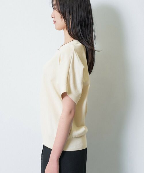 INDIVI / インディヴィ ニット・セーター | 【洗える／コットン】ドライタッチさらりニットT | 詳細23