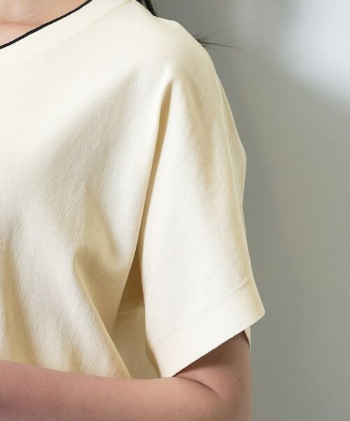 INDIVI / インディヴィ ニット・セーター | 【洗える／コットン】ドライタッチさらりニットT | 詳細26