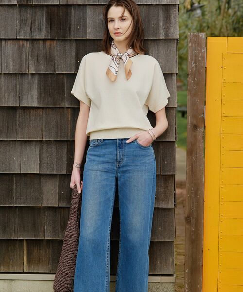 INDIVI / インディヴィ ニット・セーター | 【洗える／コットン】ドライタッチさらりニットT | 詳細28