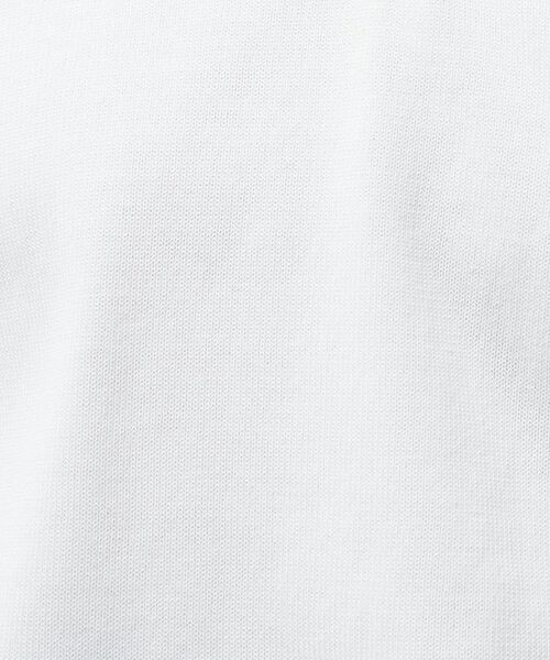 INDIVI / インディヴィ ニット・セーター | 【洗える／コットン】ドライタッチさらりポロ衿ニットT | 詳細5