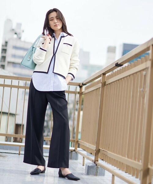 INDIVI / インディヴィ カーディガン・ボレロ | 【軽量】ブークレジャケット ニットカーディガン | 詳細25